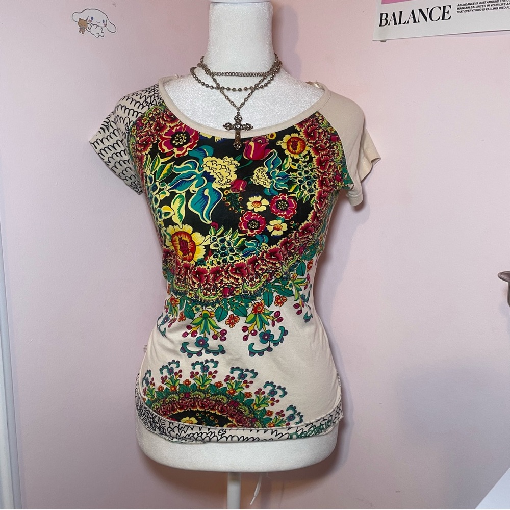 Desigual Y2K tee
